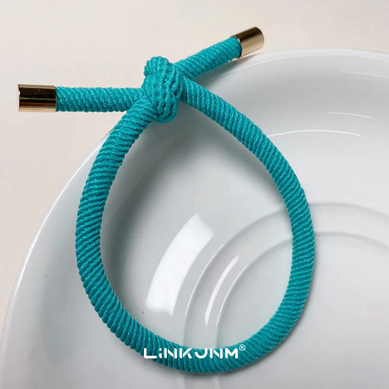 Gold Plated Hair Tie Set (10 Pieces)