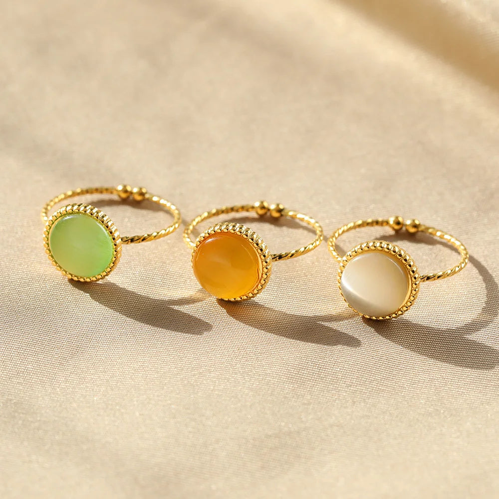 Vintage Round Ring