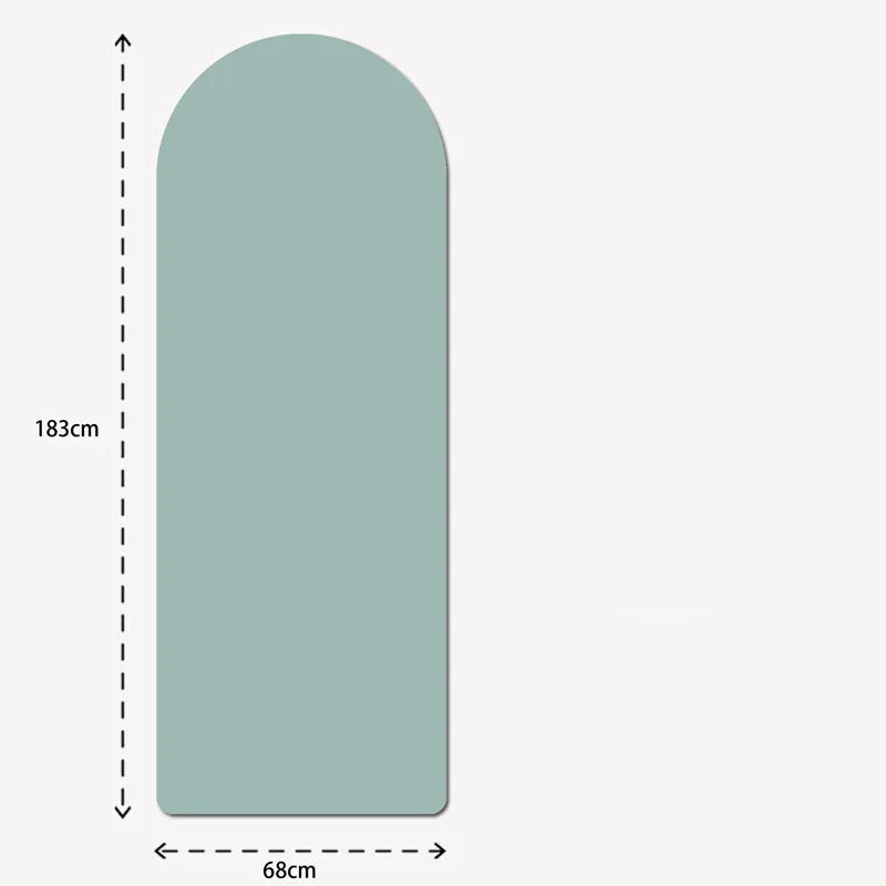 Semicircular Yoga Mat (15 Colors)