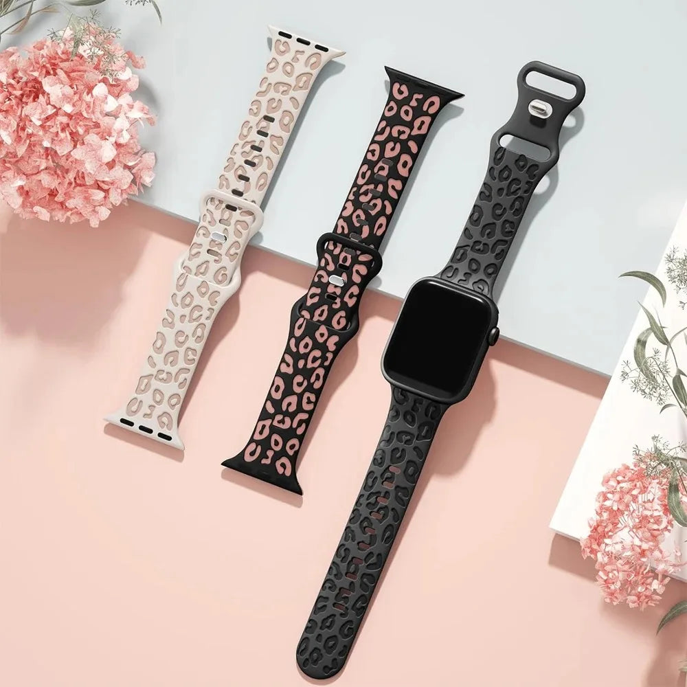 Animal Print Watch Strap