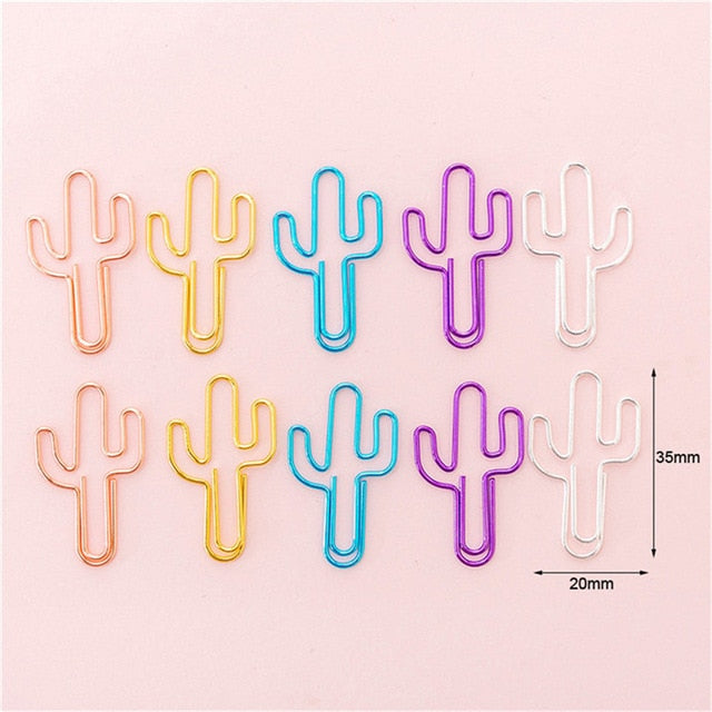 Cute Paper Clips (10 Pieces/Set)