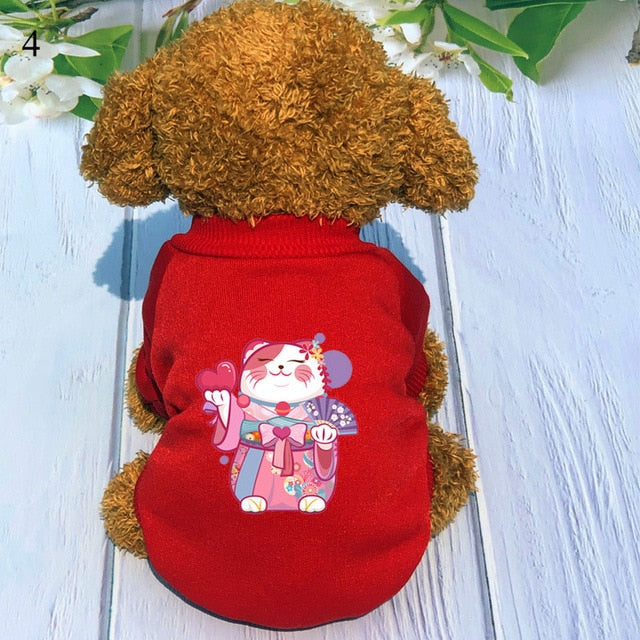 Winter Pet Clothes (8 Designs)