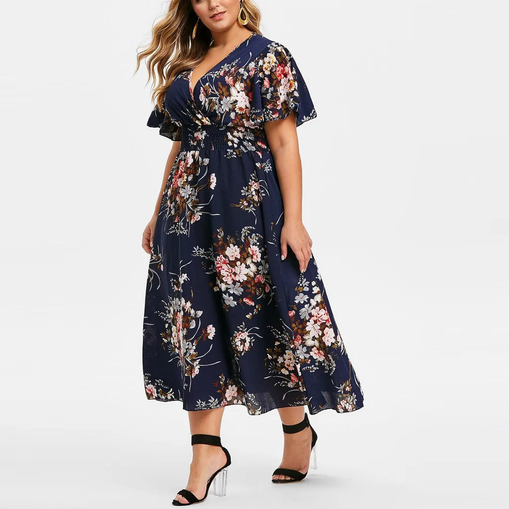 Plus Size Boho Dress