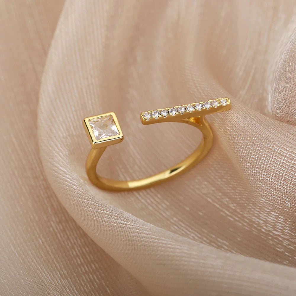 Crystal Cocktail Ring