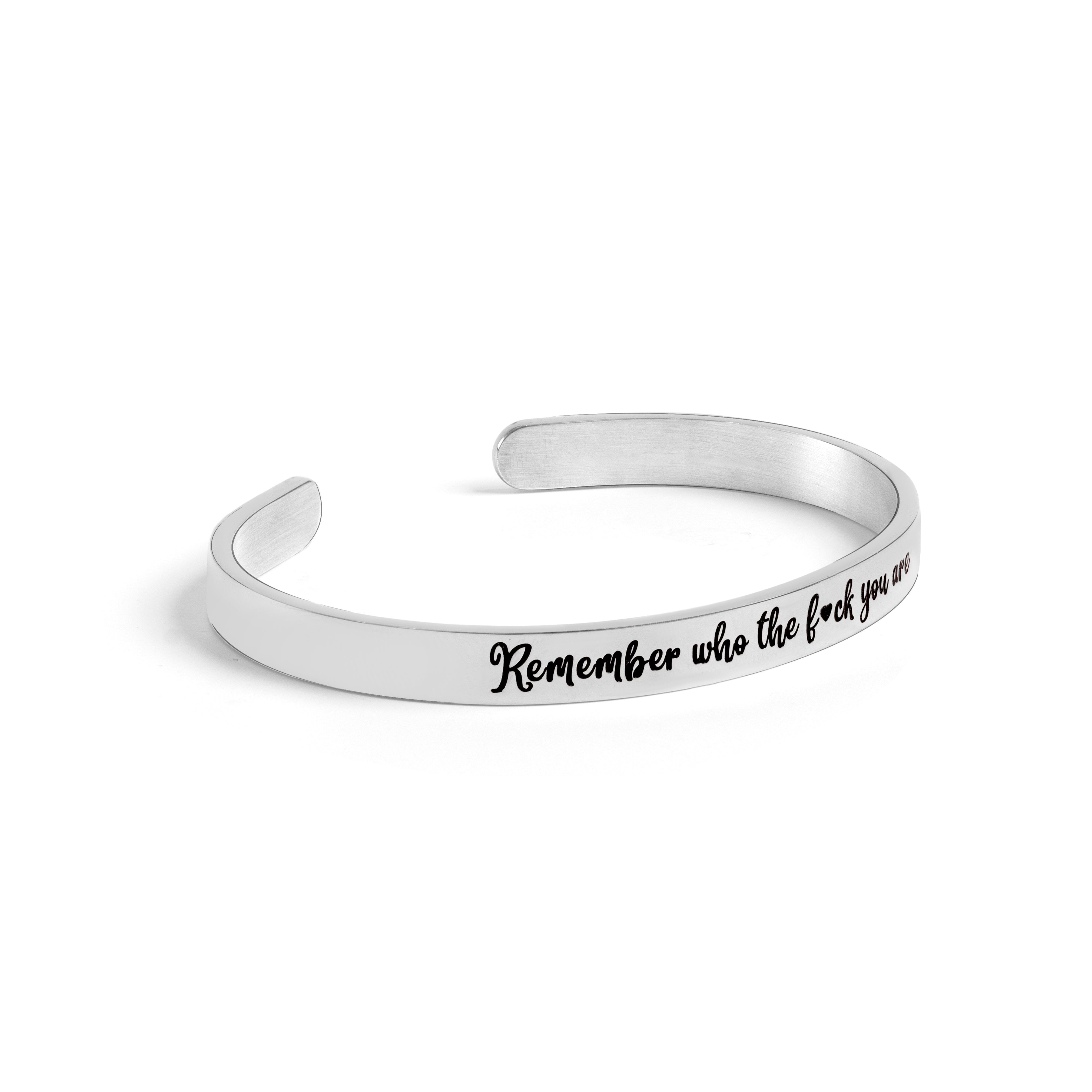 Remember Who Bangle - Exclusive Price