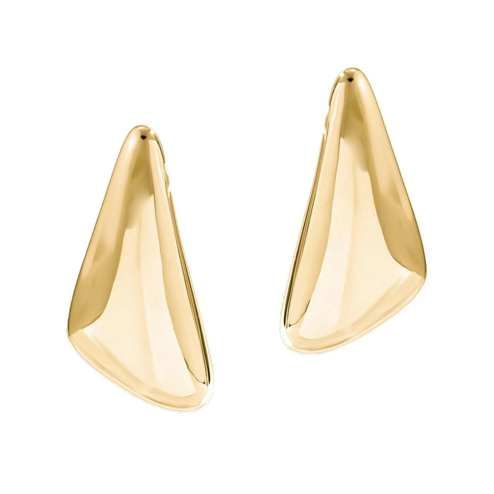 Large Triangle Earrings