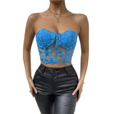 Floral Bustier Top (6 Colors)