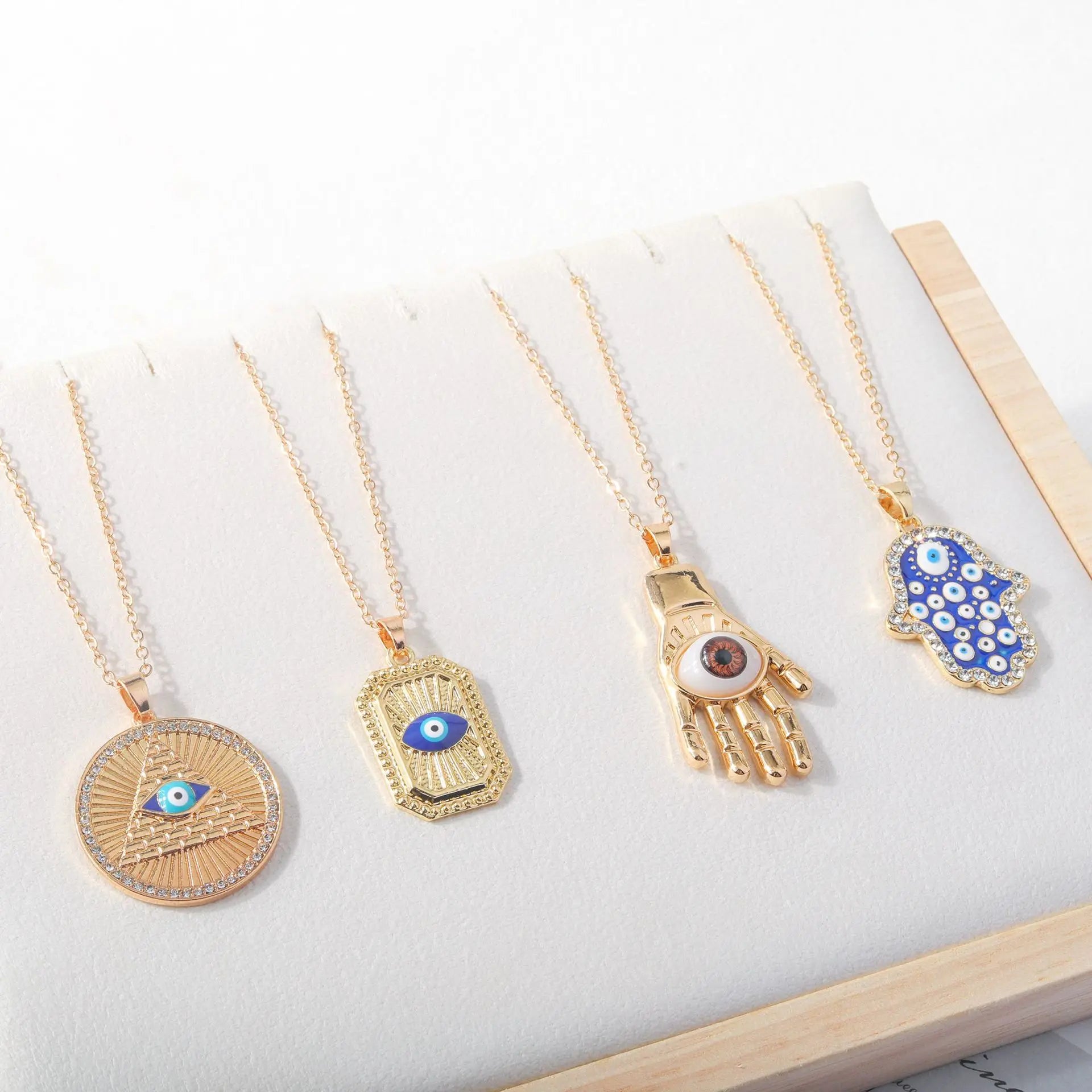 Evil Eye Necklace (15 Designs)