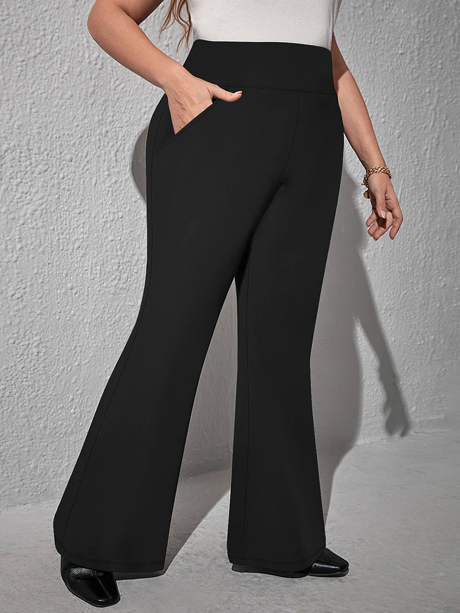 Plus Size Palazzo Pants (3 Colors)