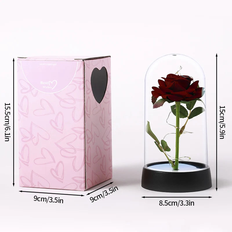 Eternal Rose LED Light Flower (18 Designs)