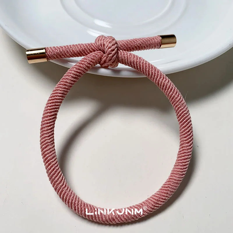 Gold Plated Hair Tie Set (10 Pieces)