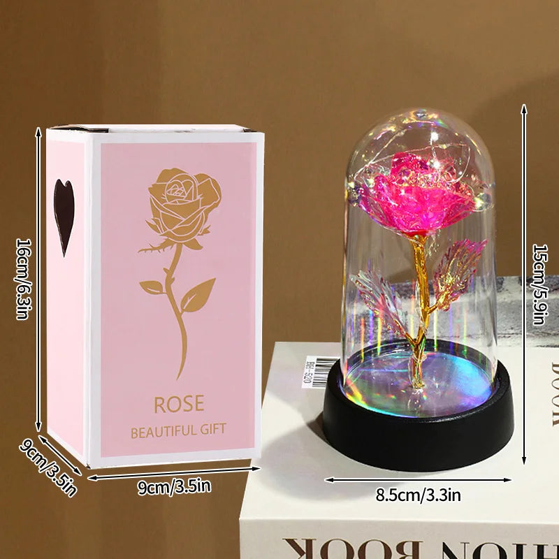 Eternal Rose LED Light Flower (18 Designs)