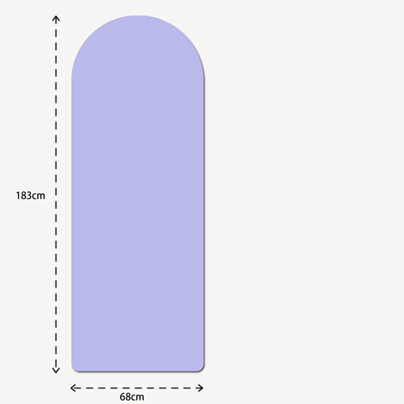 Semicircular Yoga Mat (15 Colors)