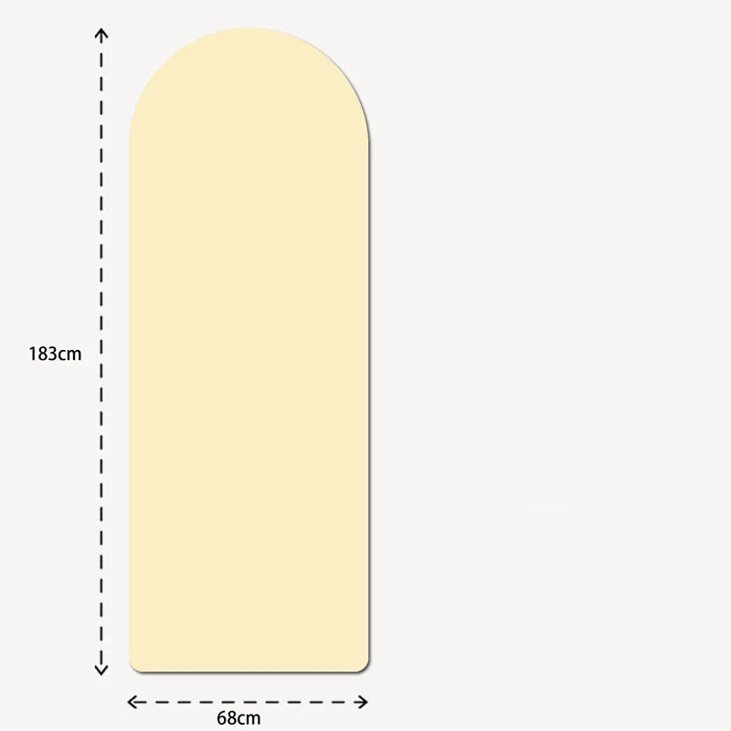 Semicircular Yoga Mat (15 Colors)