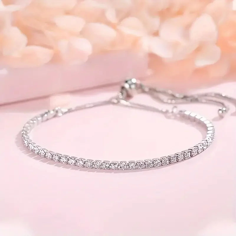 Moissanite Tennis Bracelet