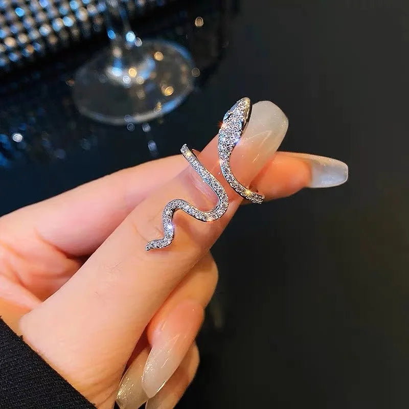 Snake Zirconia Ring