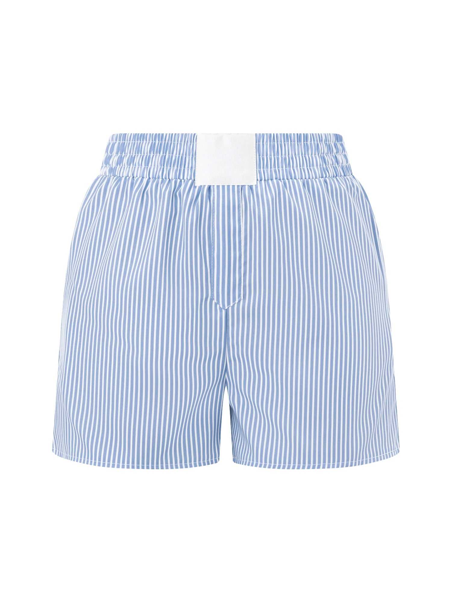 Thin Stripes High Waist Shorts