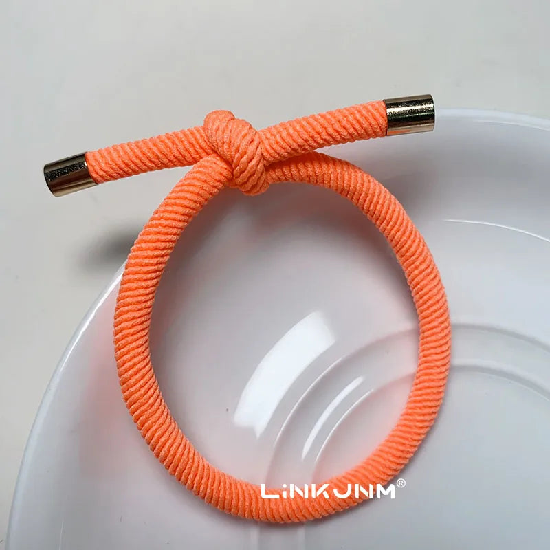 Gold Plated Hair Tie Set (10 Pieces)