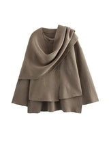 Winter Chic Scarf Jacket (6 Colors)