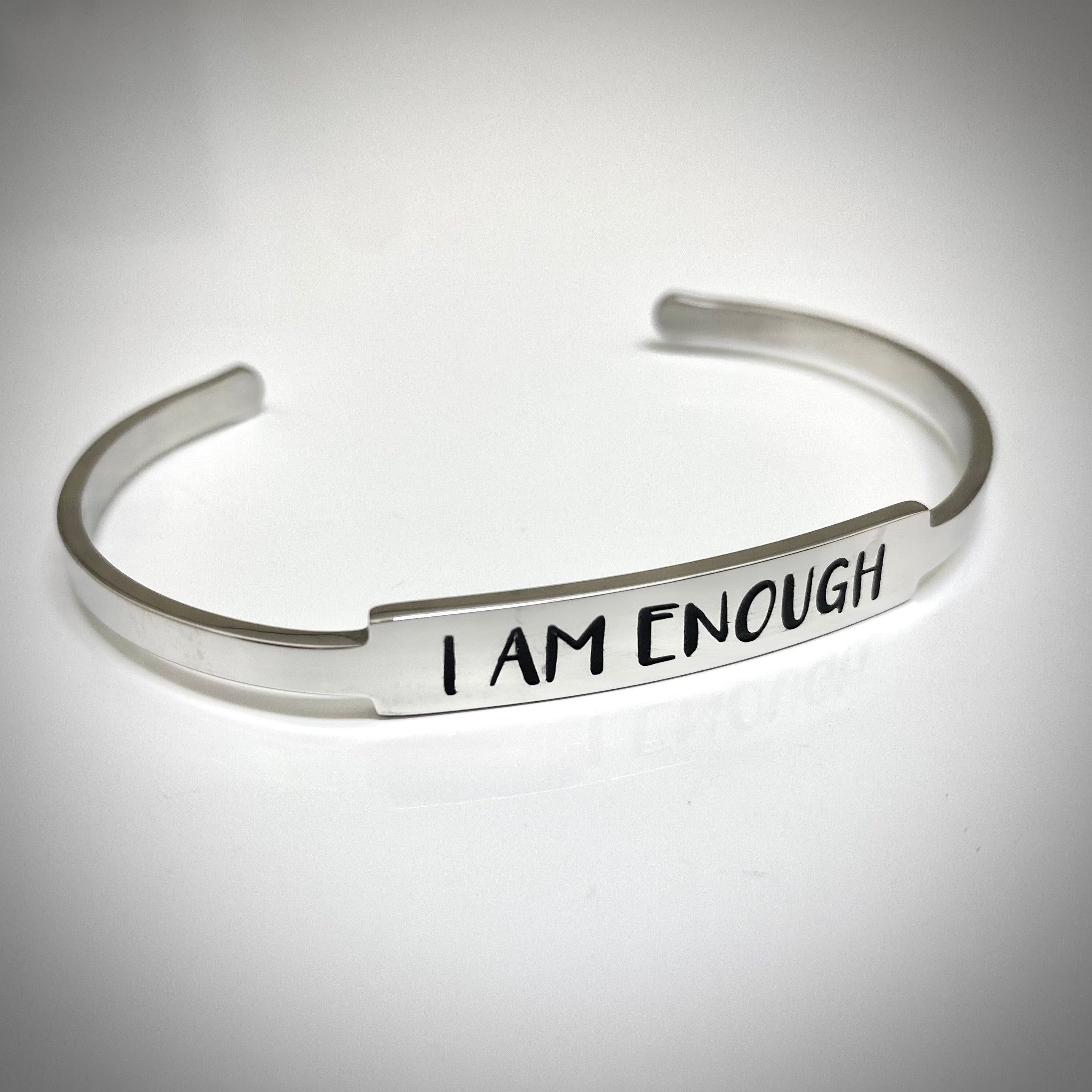 I Am Enough Cuff Bracelet