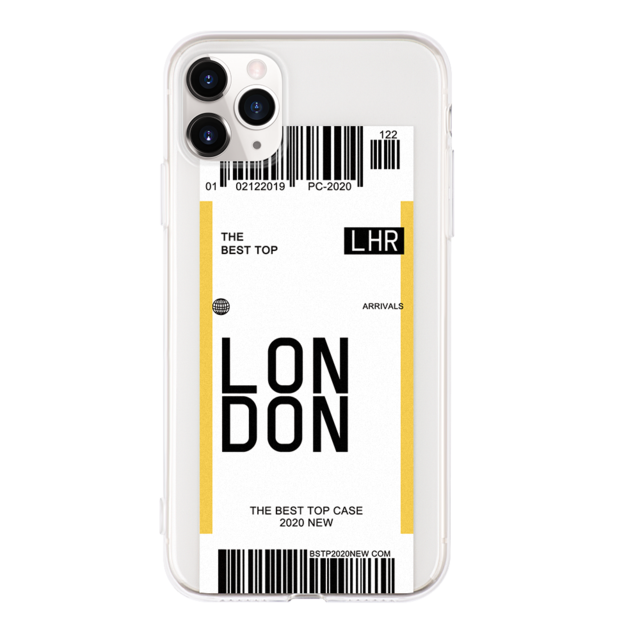 Cities iPhone Transparent Case (12 Cities)