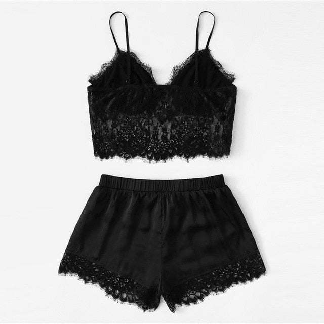 Lace Sleepwear Set