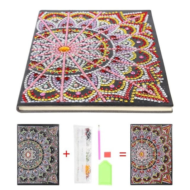 DIY Notebook Diamond Painting (15 Patterns)