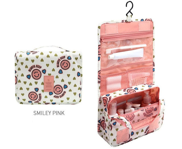 Toiletries Bag with Hook (18 Designs)