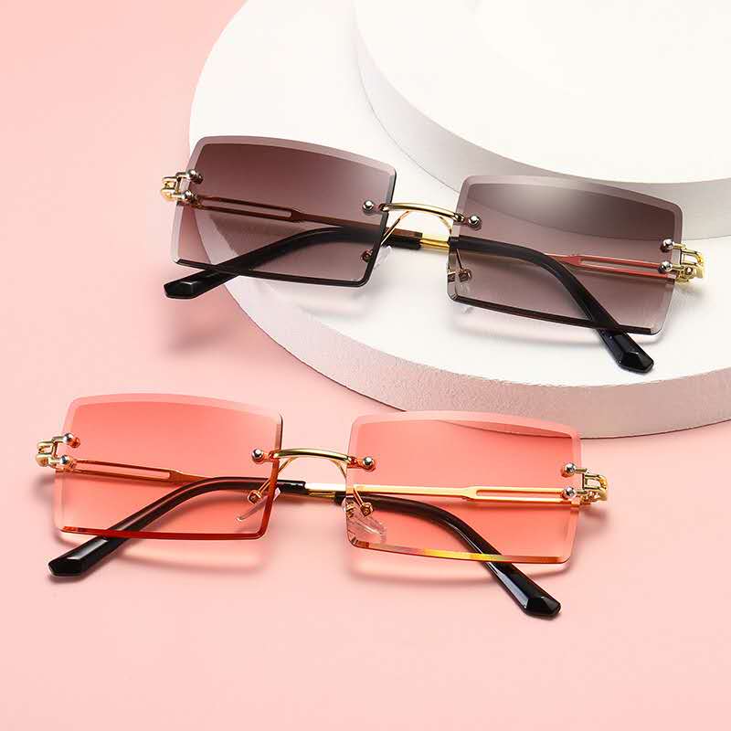 Retro Rectangular Glasses (8 Colors)