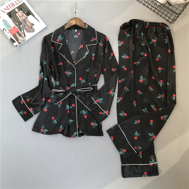 Cherry Pajama Set