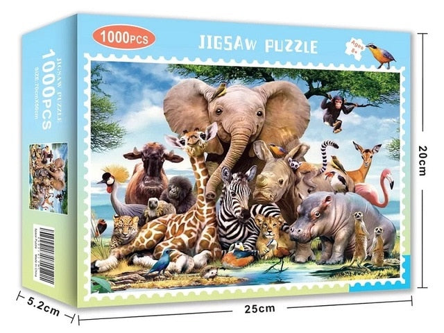 Landscape Jigsaw Puzzle (1000 Pieces) (27 Designs)