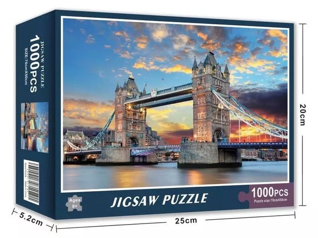 Landscape Jigsaw Puzzle (1000 Pieces) (27 Designs)