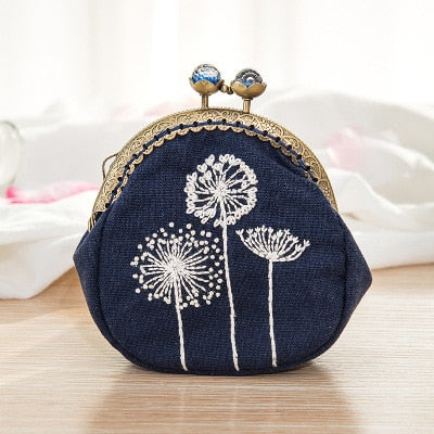 Floral DIY Coin Purse