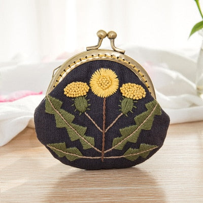 Floral DIY Coin Purse