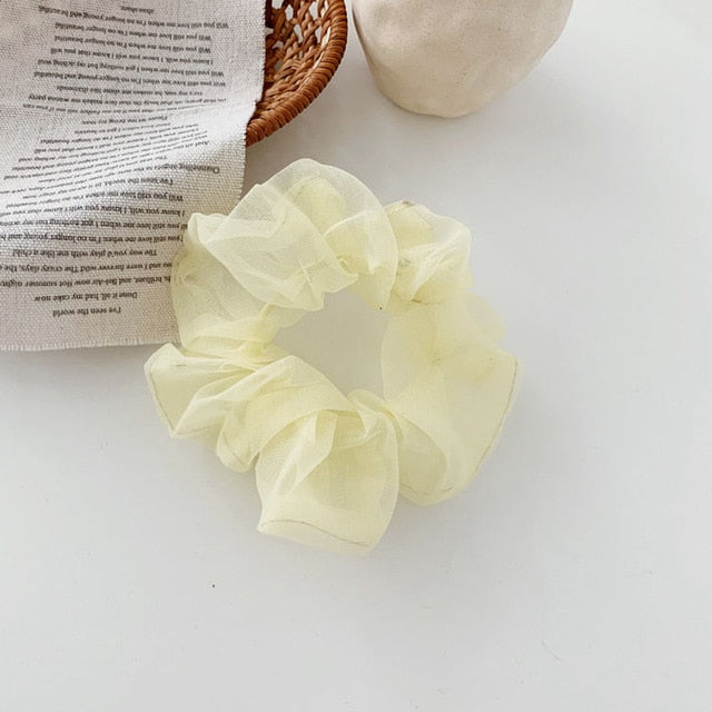 Organza Scrunchie (7 Colors)