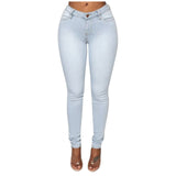 High Waist Denim Pants