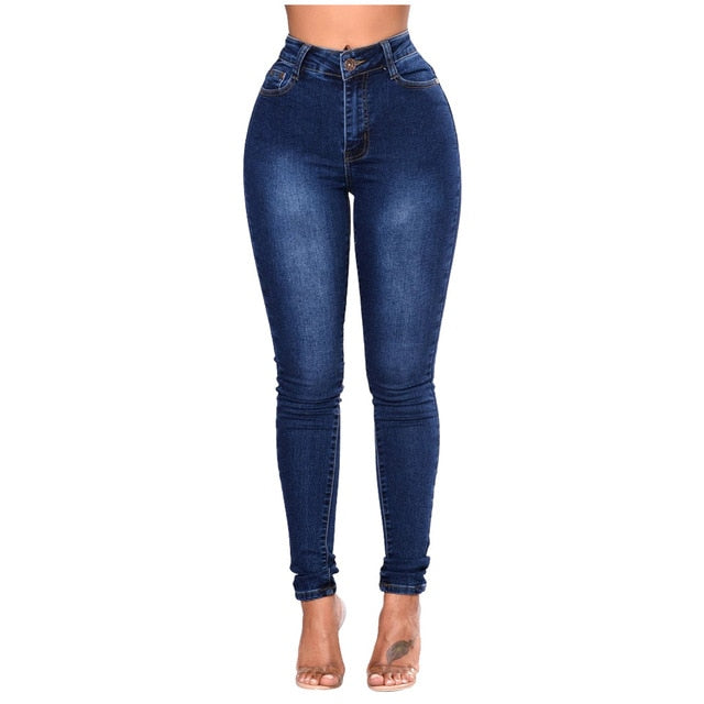 High Waist Denim Pants