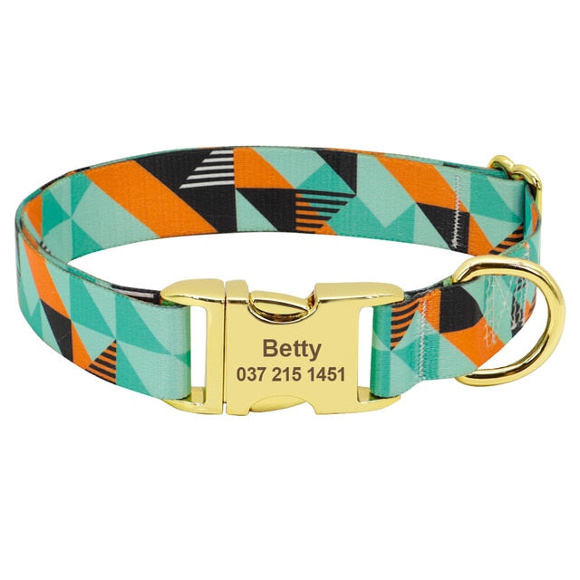 Printed Pet Collar (11 Designs)