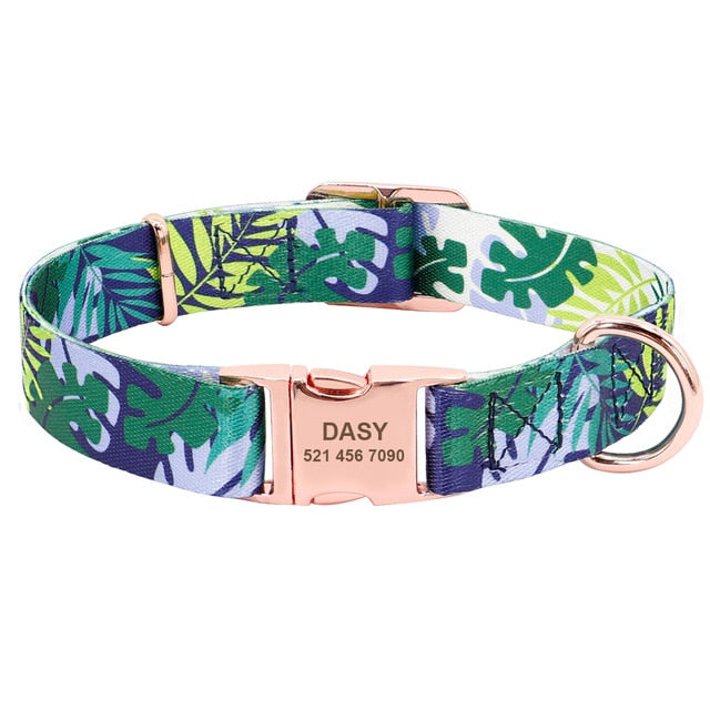 Printed Pet Collar (11 Designs)