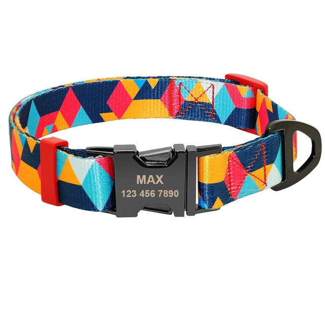 Printed Pet Collar (11 Designs)