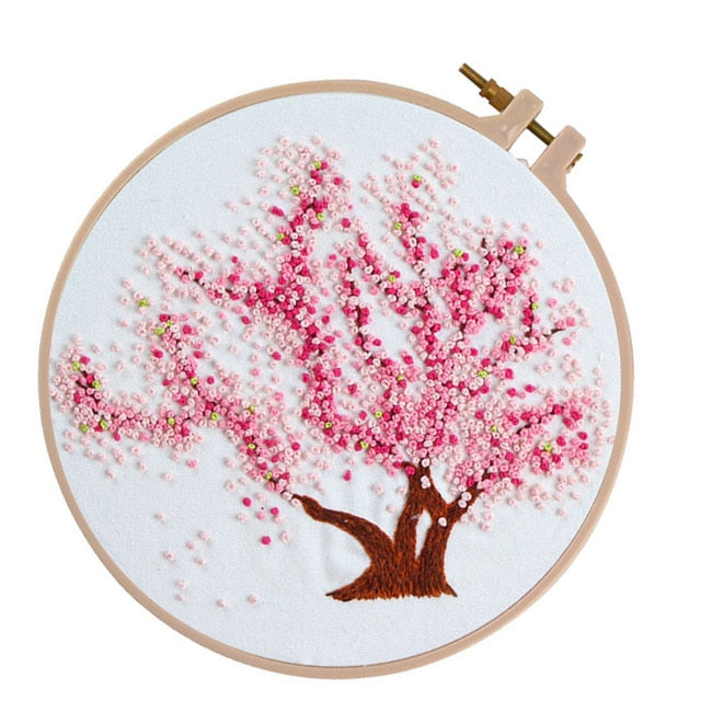 Nature Embroidery Starter Kit (7 Designs)