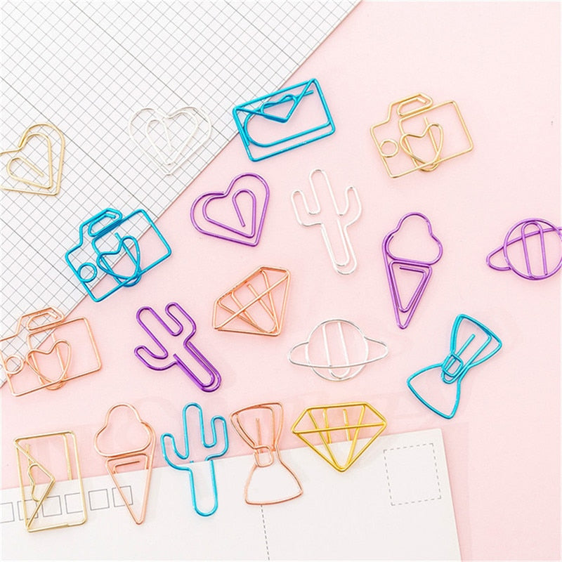 Cute Paper Clips (10 Pieces/Set)