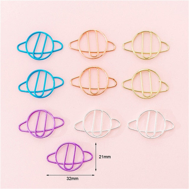 Cute Paper Clips (10 Pieces/Set)