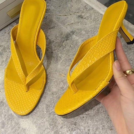 Flip Flop Heels (3 Colors)