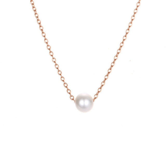 Pearl Pendant Necklace