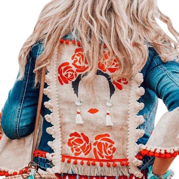 Bohemian Denim Jacket