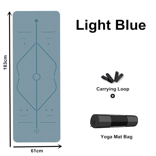 Plain Yoga Mat (with FREE Bag) (22 Colors)