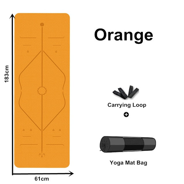 Plain Yoga Mat (with FREE Bag) (22 Colors)