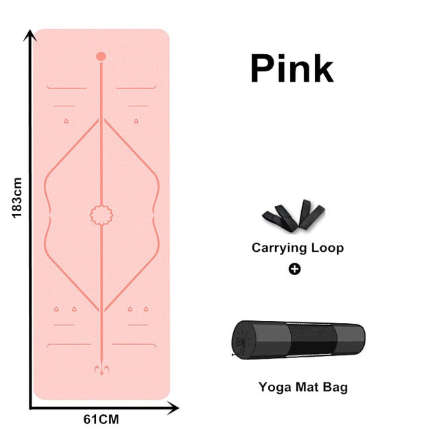 Plain Yoga Mat (with FREE Bag) (22 Colors)