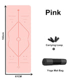 Plain Yoga Mat (with FREE Bag) (22 Colors)